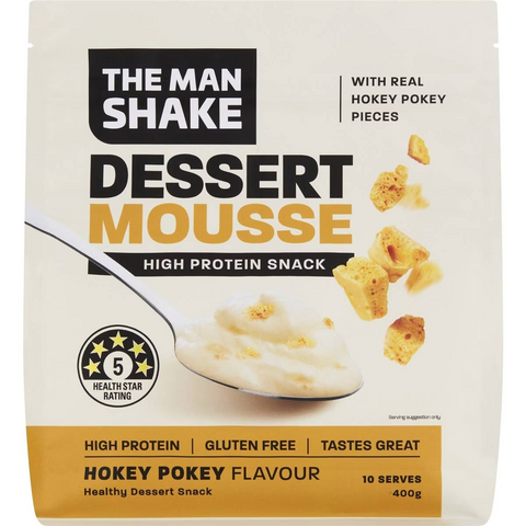 The Man Shake Dessert Mousse Hokey Pokey 10 Pack