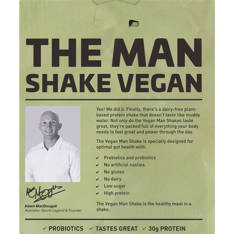 The Man Shake Vegan Meal Replacement Variety Pack 14 Pack