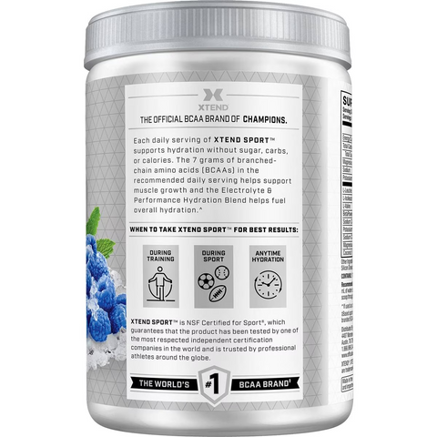 Xtend Sport Blue Raspberry Ice 345g