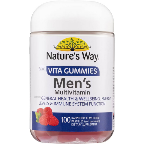 Nature's Way Vitagummies Mens Multivitamin 100 Pack