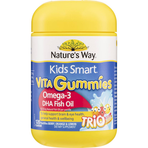 Nature's Way Kids Smart Vita Gummies Omega 120 Pack