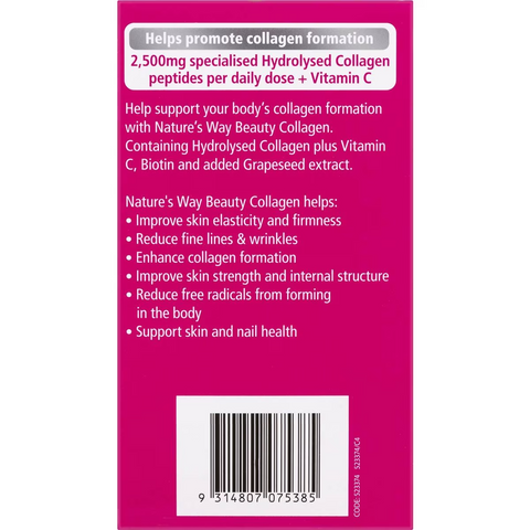 Nature's Way Beauty Collagen Tablets 120 Pack