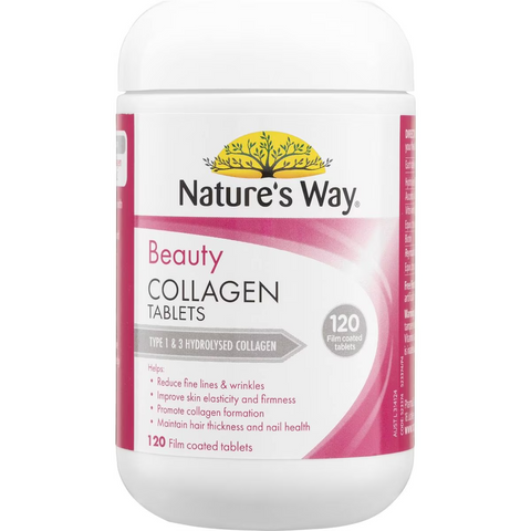 Nature's Way Beauty Collagen Tablets 120 Pack