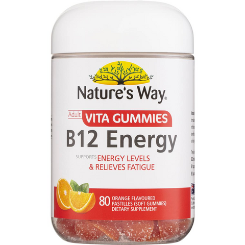 Nature's Way Adult Gummies B12 80 Pack