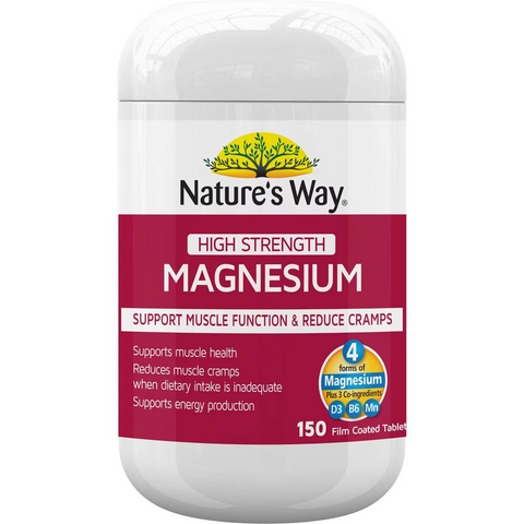 Nature's Way Magnesium Tablets 150 Pack