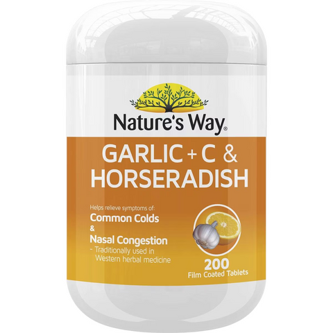 Nature's Way Immunity Defense Garlic & Horseradish Immune