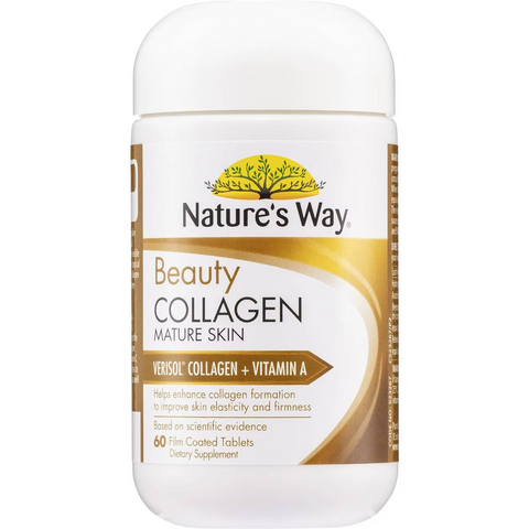 Nature's Way Beauty Collagn Mature Skin Tablets 60 Pack