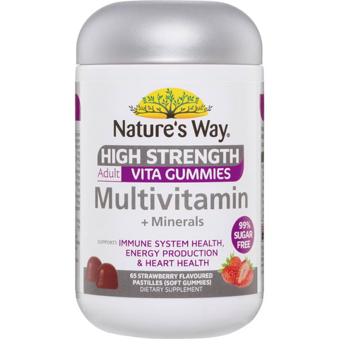 Nature's Way High Strength Multivitamins & Minerals Adult Gummies 65 Pack