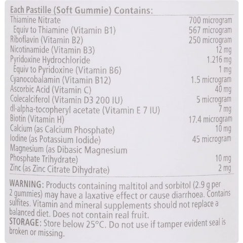 Nature's Way High Strength Multivitamins & Minerals Adult Gummies 65 Pack