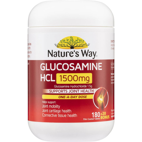 Nature's Way Glucosamine Tablets 1500mg 180 Pack