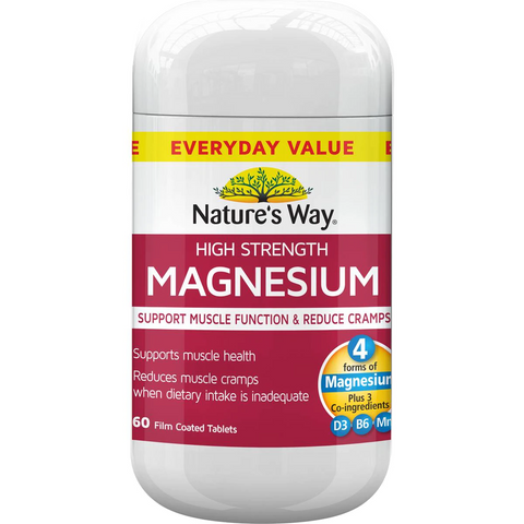 Nature's Way High Strength Magnesium 60 Pack