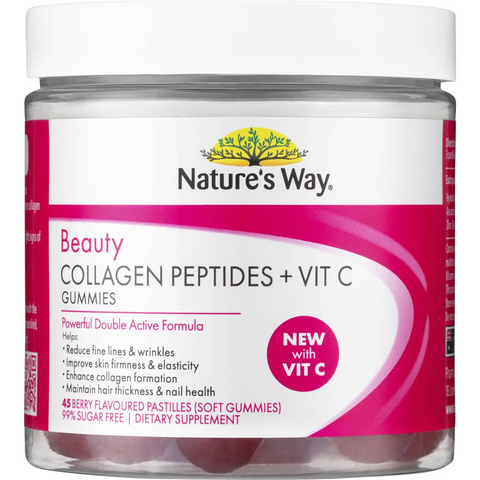 Nature's Way Beauty Collagen + Vitamin C Gummies 45 Pack