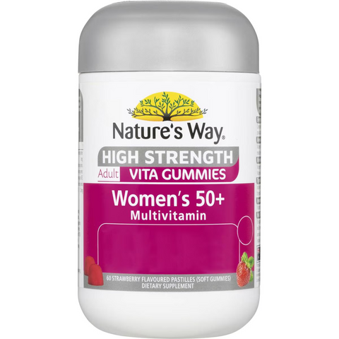 Nature's Way Women's 50+ Multivitamin Adult Vita Gummies 60 Pack