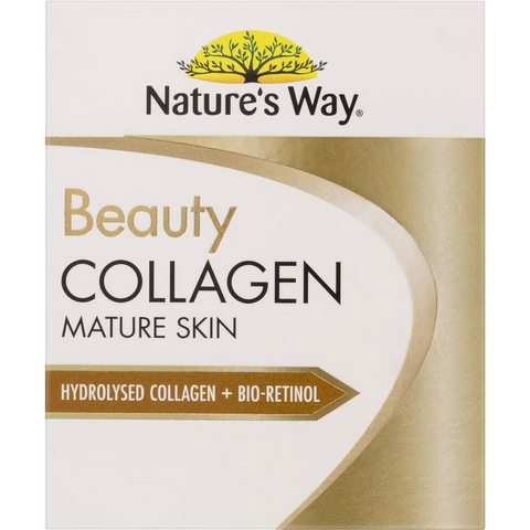 Nature's Way Beauty Collagen Mature Skin Film Coated Tablets 120 Pack