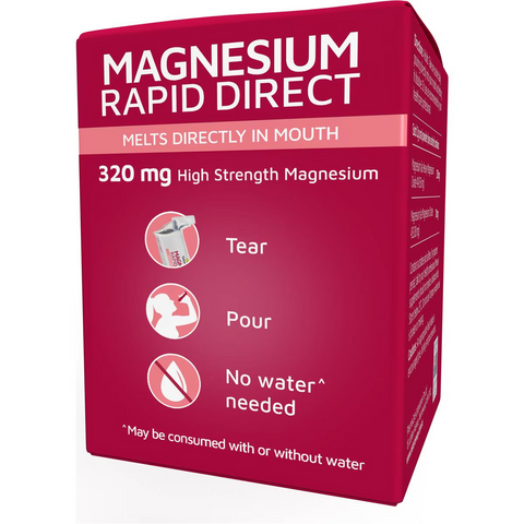 Nature's Way Magnesium Rapid Direct Oral Powder Sachets Lemon 2g X 20