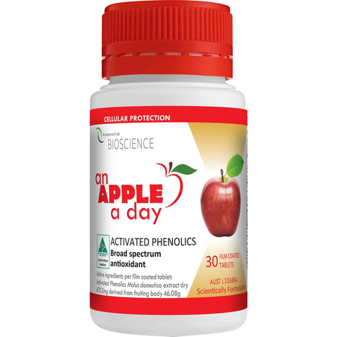 Renovatio Bioscience An Apple A Day Activated Phenolics Antioxidants 30