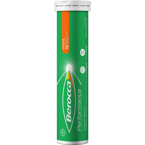 Berocca Vitamin B & C Orange Flavour Energy 30 Pack