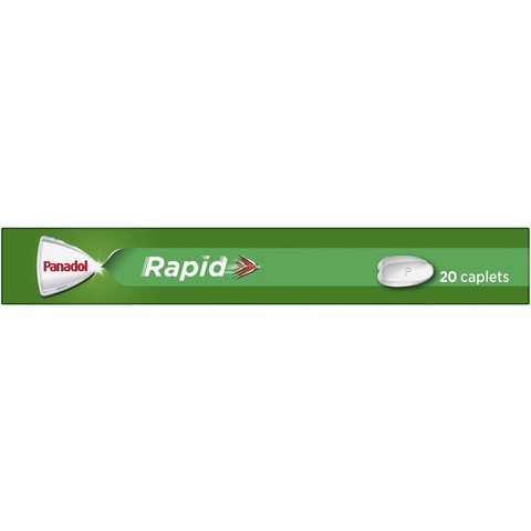 Panadol Rapid For Fast Pain Relief With Paracetamol 500mg 20 Pack