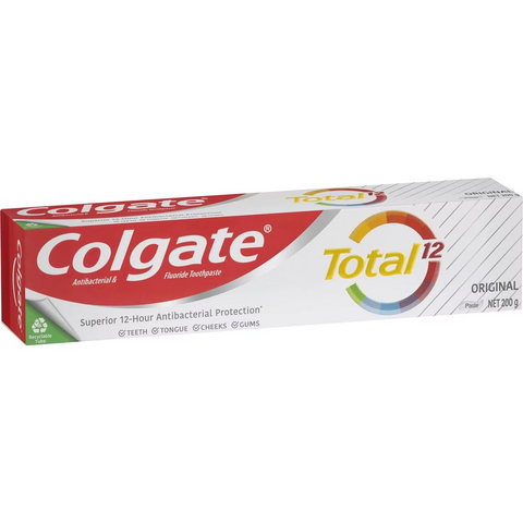 Colgate Antibacterial Toothpaste Total Original 200g