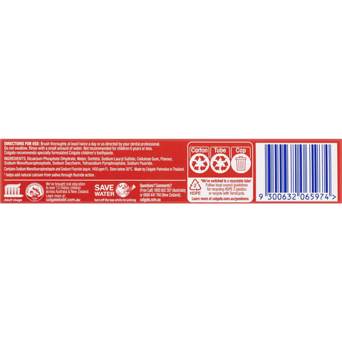 Colgate Cavity Protection Toothpaste Great Regular Flavour 90g