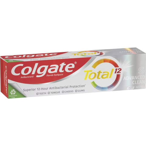 Colgate Antibacterial Toothpaste Total Advanced Clean 115g