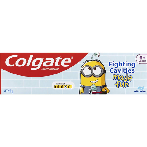 Colgate Kids Toothpaste Kids Minions 6+ Years Mint Gel 90g