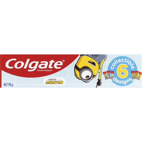 Colgate Kids Toothpaste Kids Minions 6+ Years Mint Gel 90g