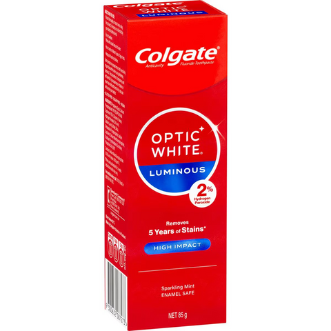 Colgate Teeth Whitening Toothpaste Optic White Expert High Impact 85g