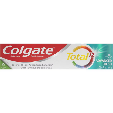 Colgate Antibacterial Toothpaste Total Advanced Fresh Gel 200g