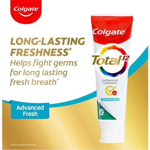 Colgate Antibacterial Toothpaste Total Advanced Fresh Gel 200g