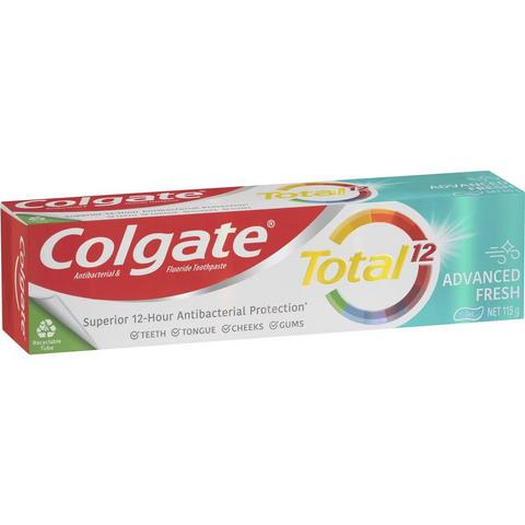 Colgate Antibacterial Toothpaste Total Advanced Fresh Gel 115g