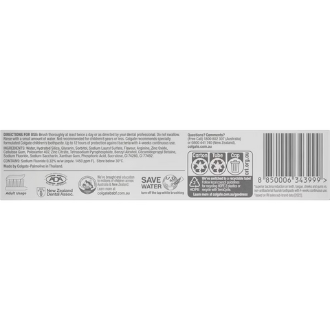 Colgate Antibacterial Toothpaste Total Advanced Fresh Gel 115g