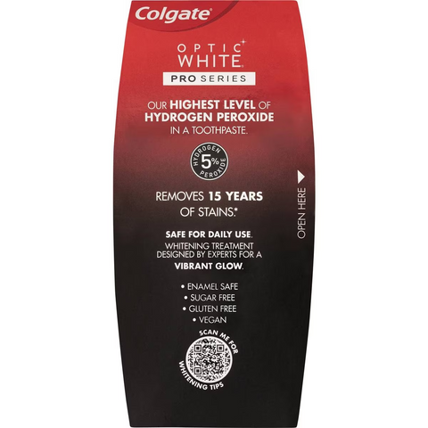 Colgate Teeth Whitening Toothpaste Optic White Pro Series Teeth 80g