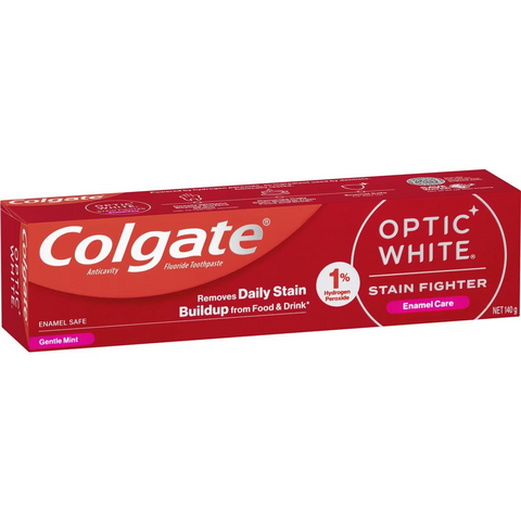 Colgate Teeth Whitening Toothpaste Optic White Enamel Care 140g