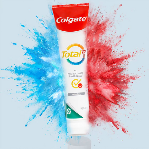 Colgate Antibacterial Toothpaste Total Original Value Pack 200g X 3 Pack