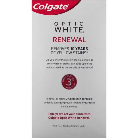 Colgate Teeth Whitening Toothpaste Optic White Renewal Vibrant 85g