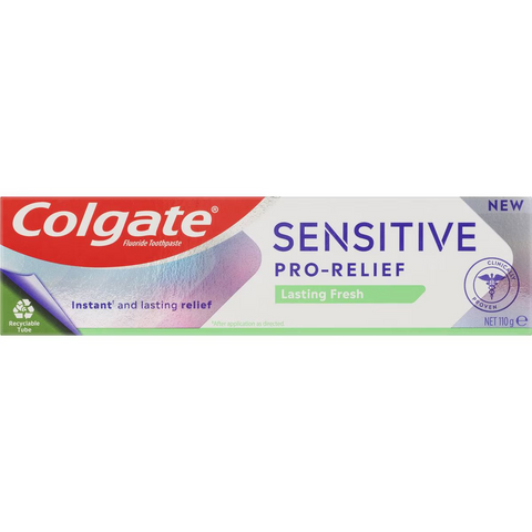 Colgate Sensitive Pro-relief Toothpaste Lasting Fresh 110g