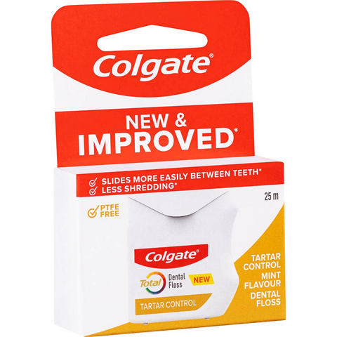 Colgate Dental Floss Total Tartar Control 25m