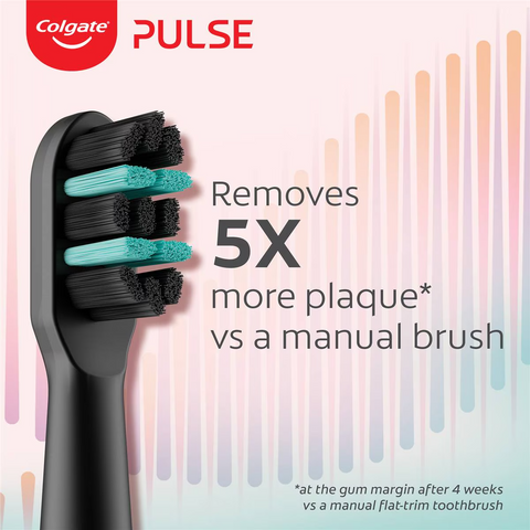 Colgate Electric Toothbrush Refill Pulse Deep Clean 4 Pack