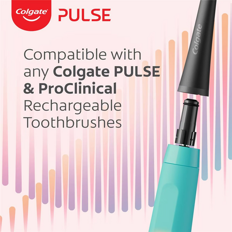 Colgate Electric Toothbrush Refill Pulse Deep Clean 4 Pack