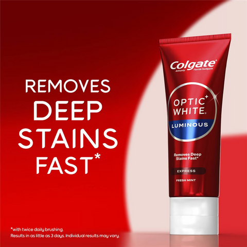 Colgate Teeth Whitening Toothpaste Optic White Expert Express 125g