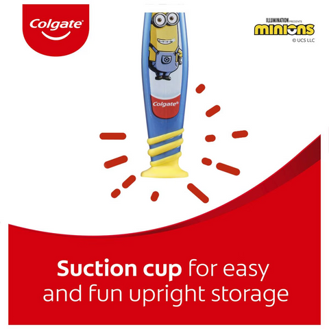 Colgate Toothbrush Minions Kids 6+ Years 2 Pack