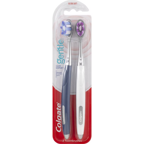 Colgate Gum Expert Toothbrush Ultra Soft 2 Pack