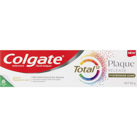 Colgate Plaque Release Toothpaste Total Fragrant Mint 95g