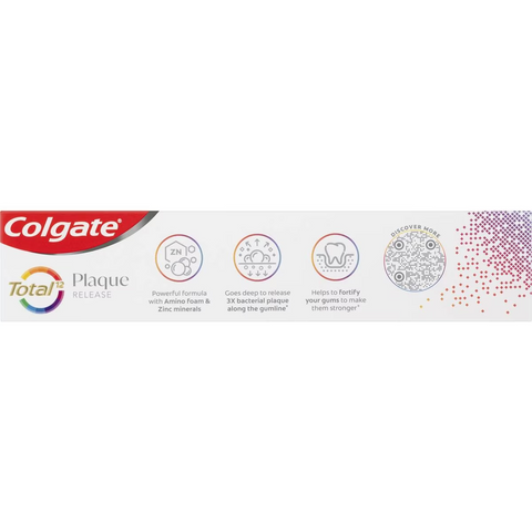 Colgate Plaque Release Toothpaste Total Fragrant Mint 95g