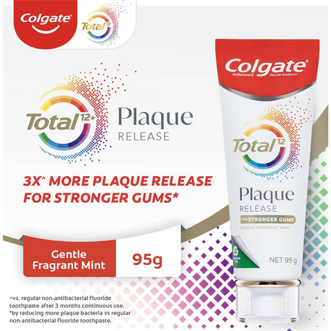 Colgate Plaque Release Toothpaste Total Fragrant Mint 95g