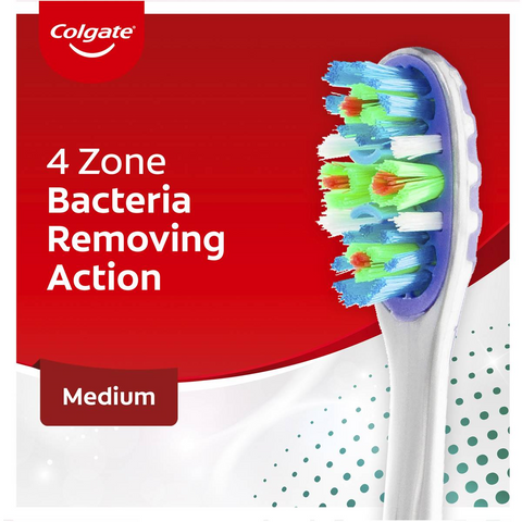 Colgate Toothbrush 360 - Bacteria Removing Action Each