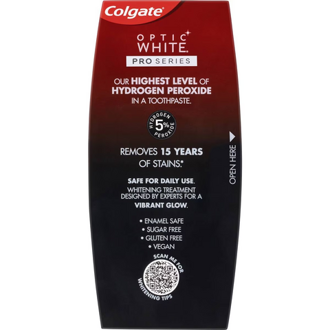 Colgate Teeth Whitening Toothpaste Optic White Pro Series Vividly 80g