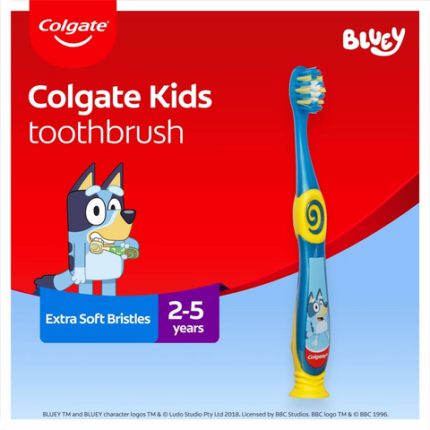 Colgate Toothbrush Bluey Kids 2-5 Years Each