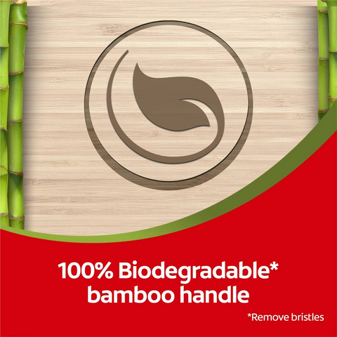 Colgate Toothbrush Biodegradable Bpa Free Bamboo 2 Pack